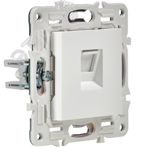 SKANDY Розетка компьютерная RJ45 кат.5E SK-K01W арктический белый IEK - фото 3