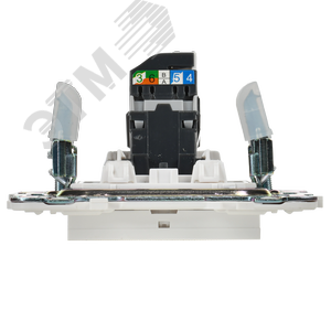 SKANDY Розетка компьютерная RJ45 кат.5E SK-K01W арктический белый IEK - фото 5