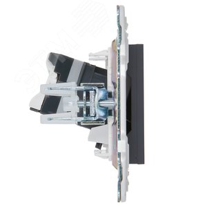 SKANDY Розетка компьютерная RJ45 кат.5E SK-K01T титан IEK - фото 4