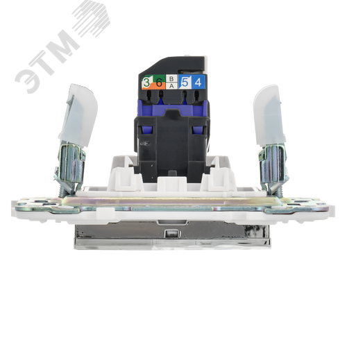 SKANDY Розетка компьютерная RJ45 кат.6 SK-K02N никель IEK - фото 5