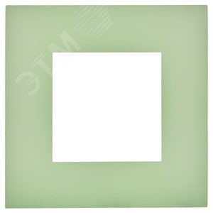 SKANDY Рамка 1-местная SK-F01M мятный IEK - фото 2