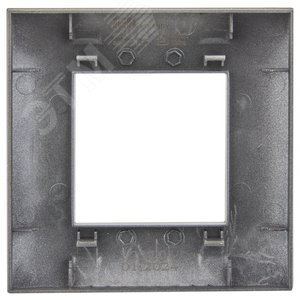 SKANDY Рамка 1-местная SK-F01Sh шампань IEK - фото 3