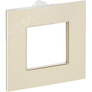 Изображение товара SKANDY Рамка 1-местная SK-F31Sh металл шампань IEK (шт)
