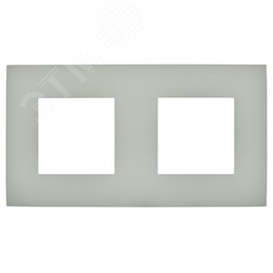 SKANDY Рамка 2-местная SK-F01B бежевый IEK - фото 2