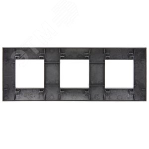 SKANDY Рамка 3-местная SK-F03Sh шампань IEK - фото 3