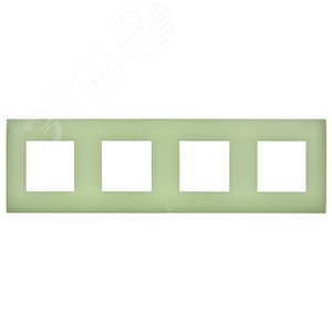 SKANDY Рамка 4-местная SK-F04M мятный IEK - фото 2