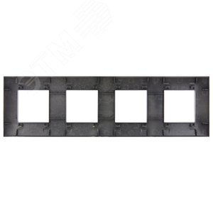 SKANDY Рамка 4-местная SK-F04Sh шампань IEK - фото 3