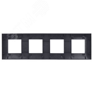 SKANDY Рамка 4-местная SK-F04T титан IEK - фото 3