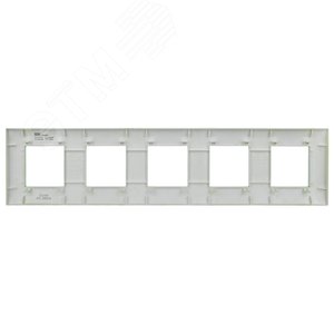 SKANDY Рамка 5-местная SK-F05M мятный IEK - фото 3