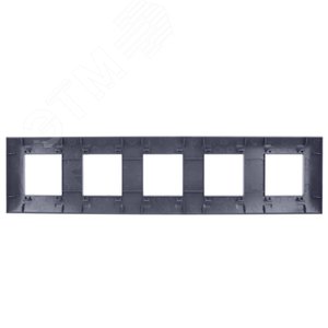 SKANDY Рамка 5-местная SK-F05T титан IEK - фото 3