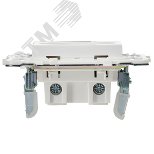 SKANDY Розетка без заземления без защитных шторок 10А SK-R02W арктический белый IEK - фото 6
