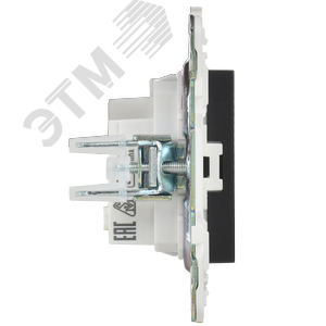 SKANDY Розетка без заземления без защитных шторок 10А SK-R02Bl черный IEK - фото 4