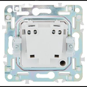 SKANDY Розетка без заземления без защитных шторок 10А SK-R02G графит IEK - фото 3