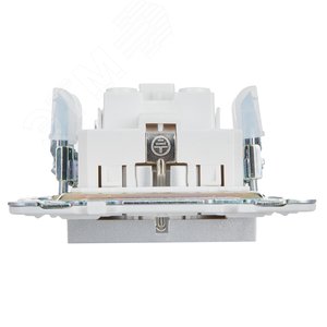 SKANDY Розетка с заземлением без защитных шторок 16А SK-R05S серебряный IEK - фото 5