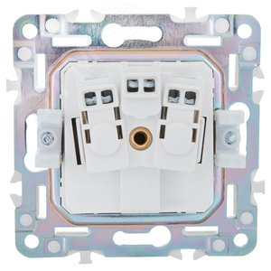 SKANDY Розетка с заземлением без защитных шторок 16А SK-R05G графит IEK - фото 3