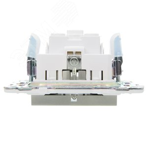 SKANDY Розетка с заземлением с защитными шторками 16А SK-R04Sh шампань IEK - фото 5