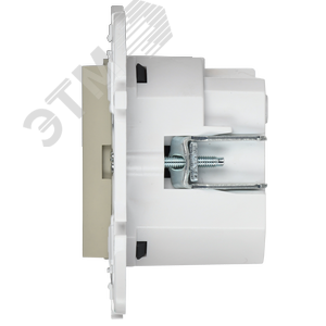 SKANDY Розетка с заземлением с защитными шторками 16А с USB C 18Вт SK-R17B бежевый IEK - фото 4