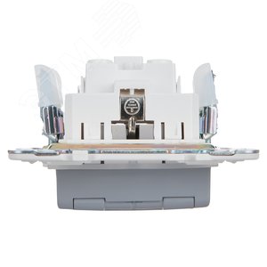 SKANDY Розетка 1-местная с заземлением с защитными шторками и крышкой 16А IP44 SK-R11Gr серый IEK - фото 5