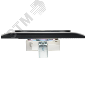 SKANDY Розетка 2-местная без заземления с защитными шторками 10А в сборе SK-R09Bl черный IEK - фото 5