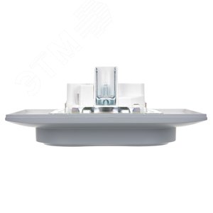 SKANDY Розетка 2-местная с заземлением с защитными шторками 16А в сборе SK-R07Gr серый IEK - фото 5