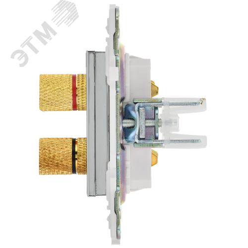 SKANDY Аудиорозетка 4-местная SK-A01N никель IEK - фото 5