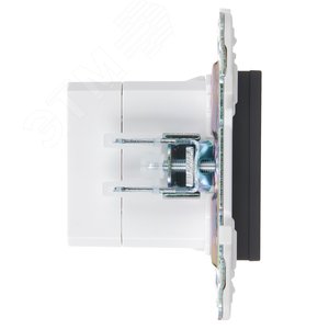 SKANDY Розетка USB A+A 3,1А SK-R15G графит IEK - фото 4