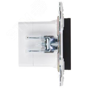 SKANDY Розетка USB A+C 18Вт SK-R13Bl черный IEK - фото 4