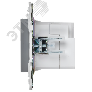 SKANDY Розетка USB A+C 3,1А SK-R14Gr серый IEK - фото 4