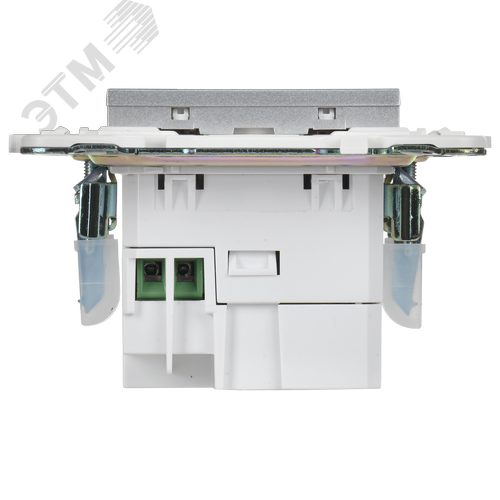 SKANDY Розетка USB A+C 3,1А SK-R14S серебряный IEK - фото 3