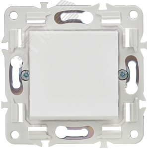 SKANDY Выключатель 1-клавишный 10А SK-V01W арктический белый IEK - фото 3