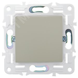 SKANDY Выключатель 1-клавишный 10А SK-V01B бежевый IEK - фото 2