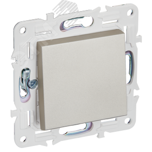 SKANDY Выключатель 1-клавишный 10А SK-V01Sh шампань IEK - фото 1