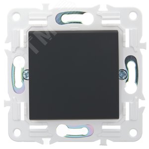 SKANDY Выключатель 1-клавишный 10А SK-V01G графит IEK - фото 2