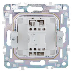 SKANDY Выключатель 1-клавишный 10А SK-V01G графит IEK - фото 3