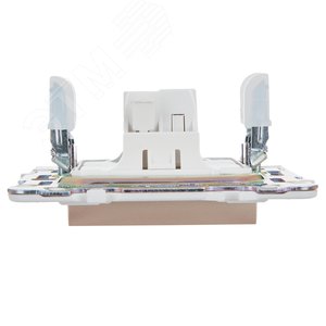 SKANDY Выключатель 1-клавишный 10А SK-V01Sa песочный IEK - фото 5