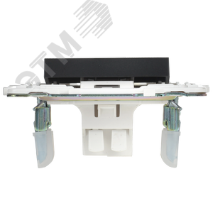 SKANDY Выключатель 1-клавишный с индикацией 10А SK-V07Bl черный IEK - фото 5