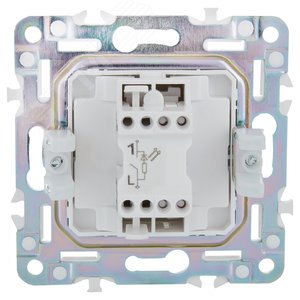 SKANDY Выключатель 1-клавишный с индикацией 10А SK-V07G графит IEK - фото 3