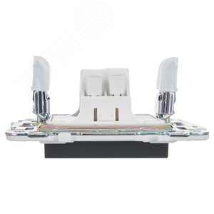 SKANDY Выключатель 1-клавишный проходной 10А SK-V02G графит IEK - фото 5