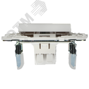 SKANDY Выключатель 1-клавишный проходной с индикацией 10А SK-V08W арктический белый IEK - фото 5