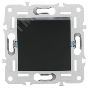 SKANDY Выключатель 1-клавишный перекрестный 10А SK-V03Bl черный IEK - фото 2