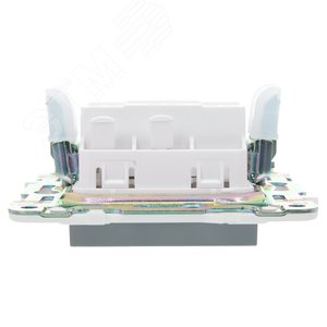 SKANDY Выключатель 1-клавишный перекрестный 10А SK-V03Gr серый IEK - фото 5