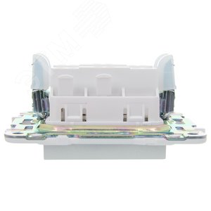 SKANDY Выключатель 1-клавишный перекрестный 10А SK-V03S серебряный IEK - фото 5