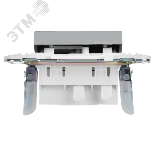 SKANDY Выключатель 1-клавишный перекрестный 10А SK-V03N никель IEK - фото 4