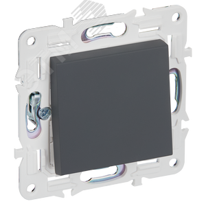 SKANDY Выключатель 1-клавишный перекрестный 10А SK-V03G графит IEK - фото 1