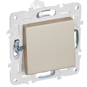 Изображение товара SKANDY Выключатель 1-клавишный перекрестный 10А SK-V03Sa песочный IEK (шт)