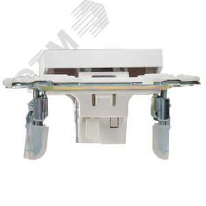 SKANDY Выключатель 1-клавишный кнопочный 10А SK-V14W арктический белый IEK - фото 5