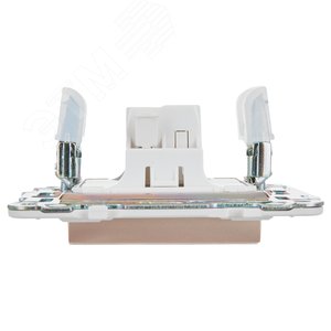 SKANDY Выключатель 1-клавишный кнопочный 10А SK-V14Sa песочный IEK - фото 5