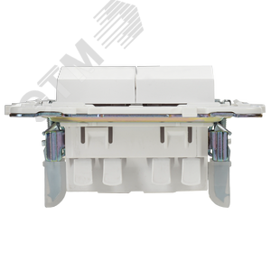 SKANDY Выключатель 2-клавишный перекрестный 10А SK-V06W арктический белый IEK - фото 6