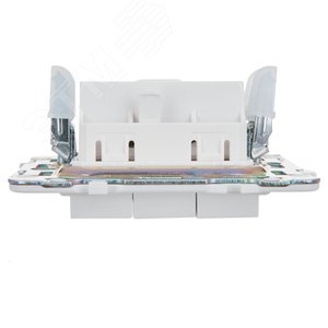 SKANDY Выключатель 3-клавишный 10А SK-V11W арктический белый IEK - фото 5