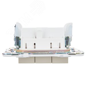 SKANDY Выключатель 3-клавишный 10А SK-V11B бежевый IEK - фото 5